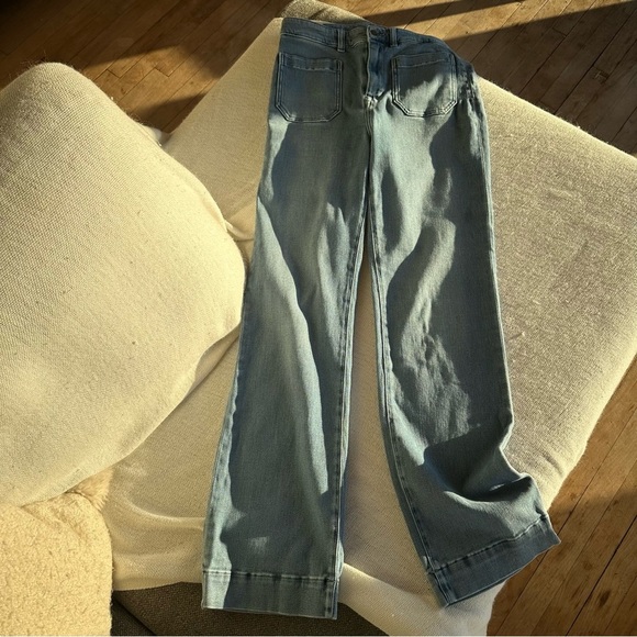 Faherty Stretch Terry Patch Ankle Pants - Eastern Shore Wash - Picture 9 of 16